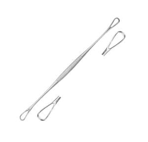 Curetas uterinas Zweifel de doble extremo 31cm instrumentos de ginecología alemán de alta calidad MAHERSI - Product Image 6