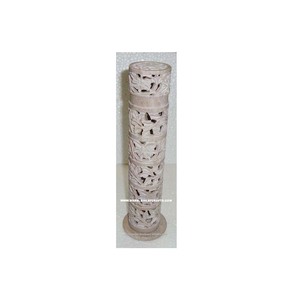 Diseño Increíble, Último Producto, Torre de Incienso Tallada a Mano en Piedra Jabonosa Natural para Decoración del Hogar y Regalos Empresariales - Product Image 4