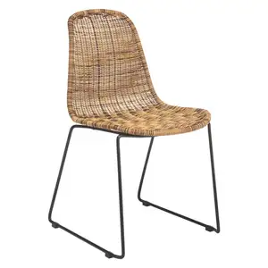 Hot sale chair handicraft natural rattan dining chair cheapest products online wholesale
