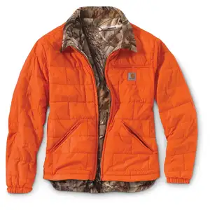 Ventes en gros d'usine personnalisées, vestes en fourrure de denim en polyester réversible hiver 2024, logo brodé - Product Image 1