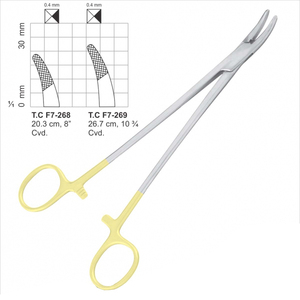 Porte-aiguilles Heaney en acier inoxydable de qualité lourde, pinces, instruments chirurgicaux pour hôpital et usage médical - Product Image 3