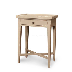 Mesas auxiliares antiguas-mesita de noche suecos antigua Greta - Product Image 3