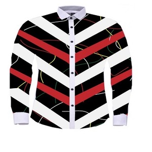 เสื้อเชิ้ตดีไซน์ลำลองแบบซับลิเมชั่นสั่งทำพิเศษ (OEM) - Product Image 1