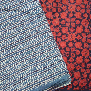 Tela de Algodón con Estampado de Bloques Natural Personalizado para Costura, Confección de Vestidos, Accesorios de Decoración del Hogar, Tela Multiusos para Rediseño - Product Image 2