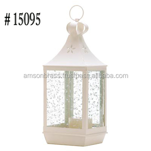 Lanternes de jardin suspendues décoratives au meilleur prix pour l'exportation, fourniture d'usine, lanterne à bougie en métal, support de pilier - Product Image 2