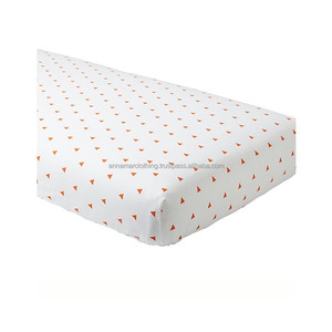 2018 Hot Selling Price Organic Cotton Baby Fitted Crib Sheet - Product Image 1
