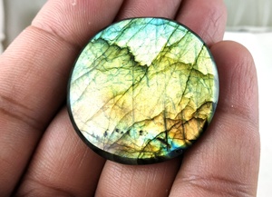 Haute qualité 82 carats naturel bleu Labradorite Cabochon pierres précieuses en vrac fabrication de bijoux pierre Collection en gros - Product Image 3