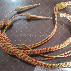 Meilleur uniforme personnalisé de haute qualité et accessoires cordon de cérémonie 2023 accessoires Aiguillette d'épaule - Product Image 2