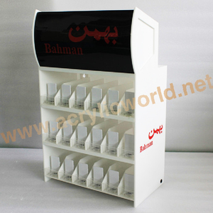 ชั้นวางแสดงบุหรี่อะคริลิคแบบกำหนดเองจากโรงงานจีนพร้อมไฟ LED - Product Image 5