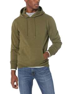 Sudaderas con capucha de color verde oliva para hombre hechas a medida Sudaderas de invierno de talla grande con estampado y bordado para la temporada - Product Image 2