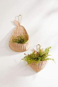 Maceta Colgante de Ratán en Forma de Pera - Product Image 4