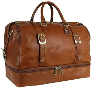 Seyahat çantaları bölmeli/hakiki deri çanta seyahat için/ucuz silindir spor seyahat çantaları