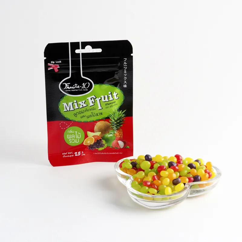 Fruite-10 حلوى لينة نكهة الفواكه المختلطة العصير 10% الفاكهة بالإضافة إلى من تايلاند