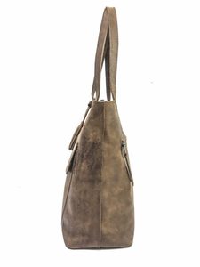 Sac à main fourre-tout vintage pour femmes Sac à bandoulière en cuir véritable avec doublure douce et transport élégant pour un style quotidien - Product Image 4