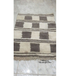 Beni Ourain พรมภูเขา BENIOURAIN พรมวินเทจโมร็อกโก - Product Image 1