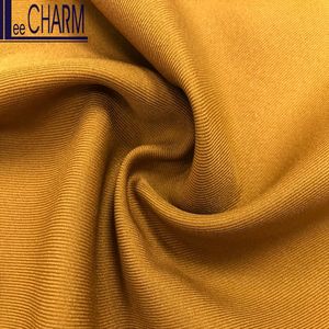 Tissu sergé garbardine 100 % polyester CP6360 Taiwan, fil 150Dx150D, 158 g/m², couleur personnalisée, sur mesure pour robes, costumes et usage domestique - Product Image 2