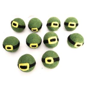 FCS-060 New Zealand Wool <b>Felt</b> <b>Belt</b> Eco-friendly Hand-Felted by Nepalese Women Artisans for Christmas Decorations - Product Image 2