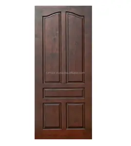 باب داخلي من الخشب الصلب عالي الجودة, باب داخلي من خشب الصنوبر ، تصميم الحد الأدنى ، باب داخلي جاهز للدخول