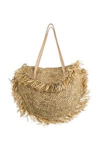 กระเป๋าถือกระดาษราฟเฟียเป็นมิตรต่อสิ่งแวดล้อมอุปกรณ์เสริมระดับพรีเมียม - Product Image 2