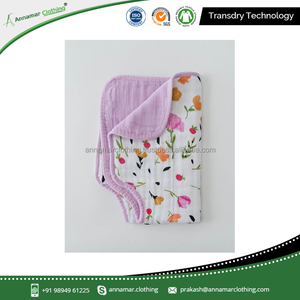 Paños de Bebé de Algodón Orgánico Transdry al por Mayor con Etiqueta Privada - Product Image 3