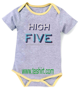 2019 venta al por mayor diseñador de algodón orgánico bebé mameluco 100% suave Unisex recién nacido botón a presión sólido liso para recién nacido a 5 años - Product Image 3