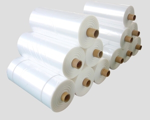 ฟิล์มยืดพีอี/แอลดีพีอีแบบม้วนฟิล์มยืดแบบนิ่มป้องกันความชื้นเกรดอาหาร - Product Image 1