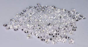 Panier de 0.10 diamants polis en laboratoire, tailles mixtes, 0.60, lot de 8 pièces, diamant poli, CVD, HPHT synthétique - Product Image 2