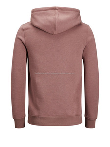 Sudadera con capucha para hombre, de algodón, lisa, personalizada, 100% - Product Image 3