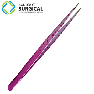 Source of Surgical Multi-Color <b>Pointed</b> String Eyebrow Tweezers Stainless Steel Durable Lightweight - Product Image 2