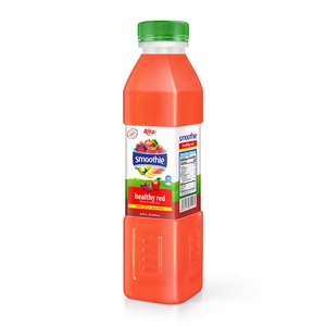 Botella de PP de 500ml, súper batido de frutas tropicales, puré de jugo de frutas mixtas, sandía como ingrediente principal - Product Image 5