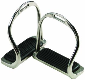 Étriers de sécurité pour selle, 1 paire, en acier inoxydable - Product Image 1