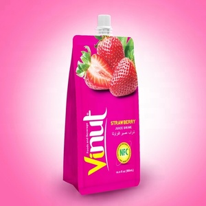 500ml <b>Pouches</b> Strawberry Juice <b>Drink</b> - Product Image 1