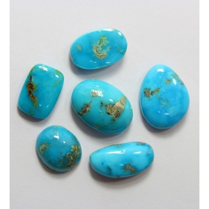 Cabochon en forme de turquoises, 1 pièce, beauté du bois naturel, rondes - Product Image 2
