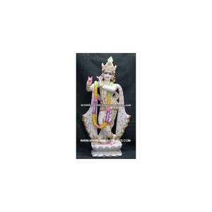 Hindu Krishna God Murti Idol - Product Image 1