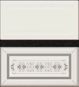 รุ่นยอดนิยมคุณภาพดีที่สุด 300x600 มม. ผนังเซรามิกและกระเบื้องปูพื้นสําหรับโรงแรมระดับเจ็ดดาว - Product Image 3