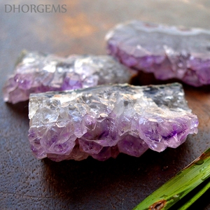 Bloc d'améthyste violette naturelle, pierre précieuse brute, pour la décoration de la maison, vente en gros, g - Product Image 2
