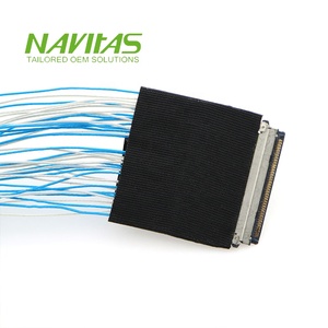 Ensamblaje de cable LCD LVDS de 40 pines para pantallas industriales y Automotrices - Product Image 3