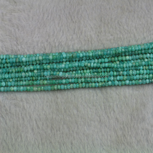 Perles rondes en vrac du pérou, Amazonite bleue naturelle, bijoux en vrac, perles de pierres précieuses - Product Image 5