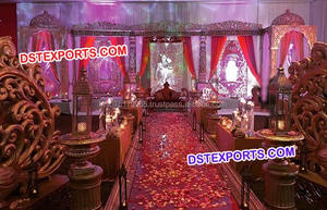 Ganesha — pilier de réception de mariage, Style moderne, pour scène, cérémonie de réception de mariage, indien, fabricant de scène - Product Image 6