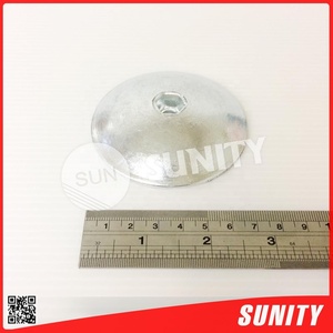 อะโนด์ดีเซลสำหรับเรือยนต์นอกชายฝั่งรุ่นใหม่ TAIWAN SUNITY YR-3 สำหรับเปลี่ยนอะโนด์หางเสือ ขนาด 77 มม. (3 นิ้ว) x 14.5 มม. รู 7 มม. - Product Image 2