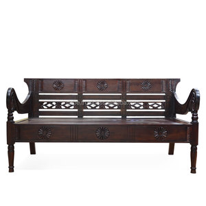 Stylish Solid <b>Wood</b> Guigama <b>Bench</b> for <b>Outdoor</b> Patio Use - Product Image 3