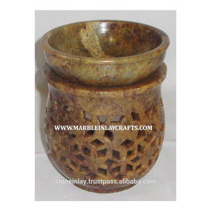 Fashionable Soapstone Antique Aroma <b>Oil</b> <b>Burner</b> - Product Image 1