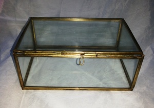 Boîte en verre présentoir à bijoux pour décoration de la maison décoration de bureau décoration de mariage - Product Image 2