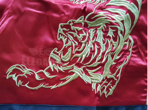 Shorts de Muay Thai imprimés tigre personnalisés, MMA et boxe, tenue d'entraînement de fitness, pantalon de boxe - Product Image 4