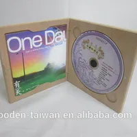사용자 정의 고품질 나무 Cd 상자/나무 Dvd 케이스