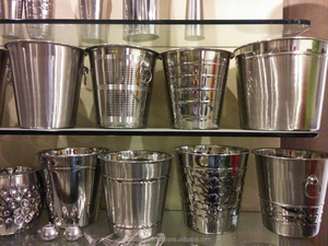 Cubos de vino de acero inoxidable Accesorios de barra de metal para mejorar su experiencia de bebida - Product Image 3