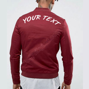 Chaqueta varsity para hombre, chaqueta básica de alta calidad con diseño personalizado y logotipo, precio al por mayor - Product Image 5