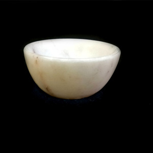 Cuenco de mármol blanco, utensilios de cocina - Product Image 1