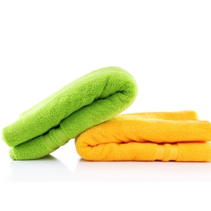 Serviette de bain luxueuse en microfibre de couleur unie pour un usage domestique Serviette de bain douce 100% biologique Serviettes de bain de golf d'Inde - Product Image 6
