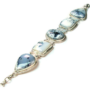 Bracelet en argent sterling 925, bijoux indiens - Product Image 4